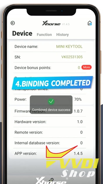 bind-vvdi-mini-key-tool-on-the-xhorse-app-10