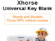 Xhorse Universal Key Blanks Super 003