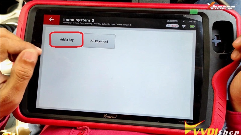 VVDI Key Tool Plus Pad Program Honda Brio ID46 Key Remote (10)