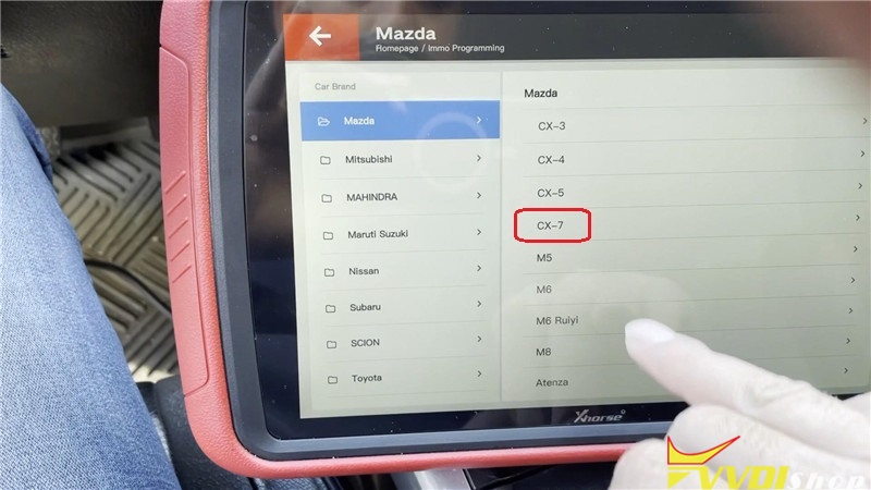 Mazda Cx 7 2007 Adds A Key By Vvdi Key Tool Plus Pad In 2mins (3)