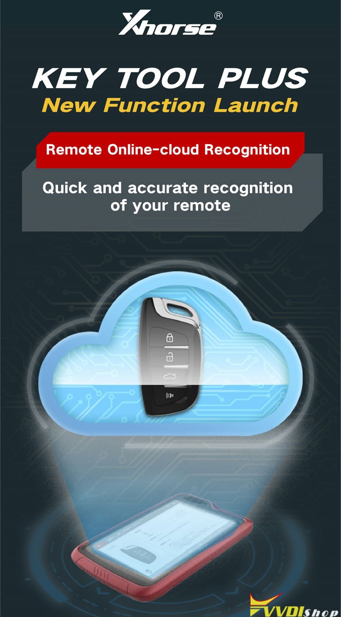 Vvdi Key Tool Plus Remote Online Cloud