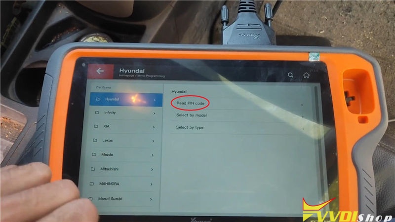 Vvdi Key Tool Plus Read Hyundai Xcent Id46 Pincode By Obd (3)