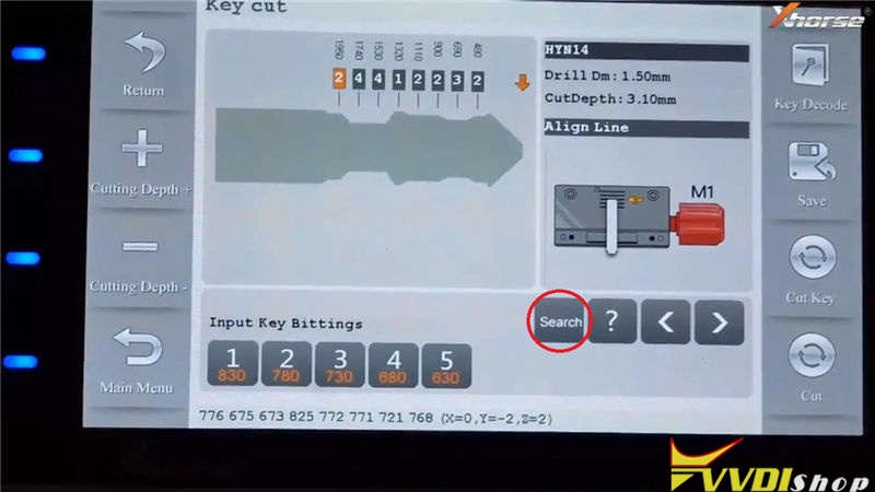 Xhorse Condor Xc Mini Plus Cut A Key For Hyundai Ix35 (9)