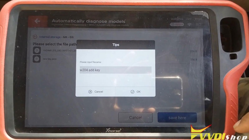 Xhorse Vvdi Key Tool Plus Adds Benz C250 2007 W204 Key By Obd (7)