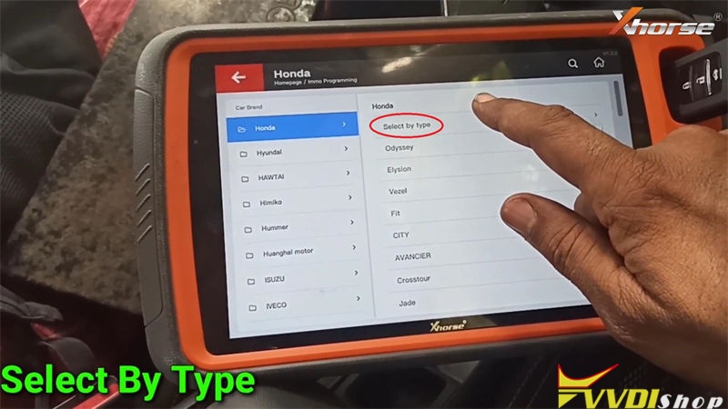 Xhorse Vvdi Key Tool Plus Adds Honda Wr V Id47 Via Obd Done (5)
