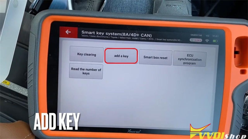 Xhorse Vvdi Key Tool Plus Adds Xm Smart Key For Toyota Camry 2015 (8)