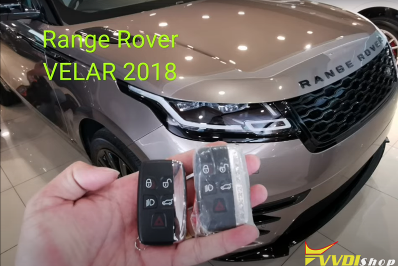 Vvdi Key Tool Plus Range Rover Velar 2018 Smart Key 1