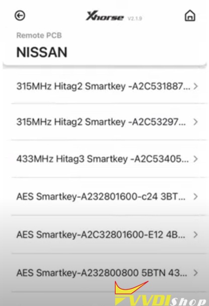 Xhorse Mini Key Tool Renew Nissan Smart Key 3