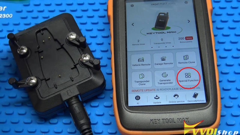 Xhorse Vvdi Key Tool Max Unlock Dodge Fobik Via Renew Adapter (3)