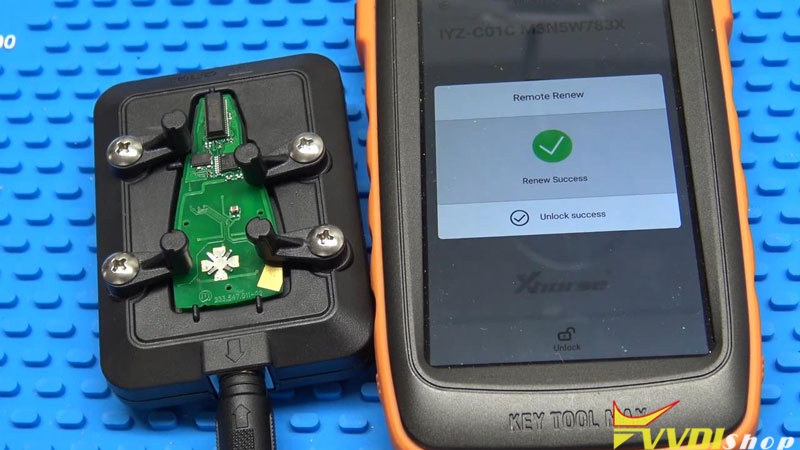 Xhorse Vvdi Key Tool Max Unlock Dodge Fobik Via Renew Adapter (5)