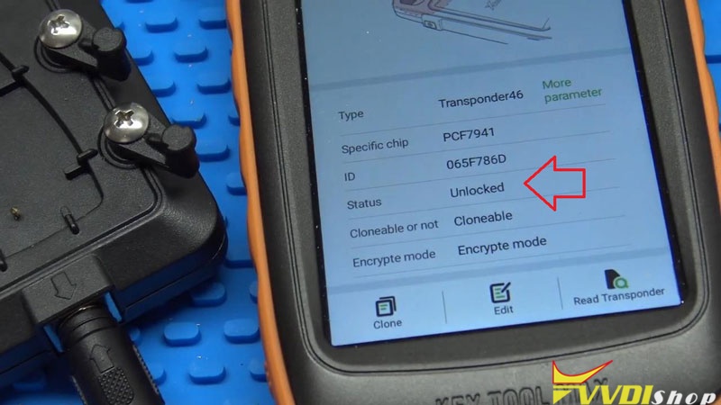Xhorse Vvdi Key Tool Max Unlock Dodge Fobik Via Renew Adapter (6)