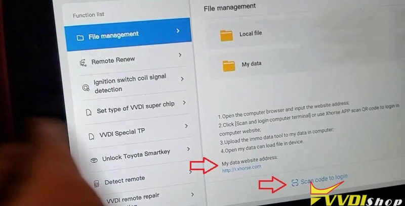 Transfer Data From Xhorse Vvdi Key Tool Plus To Pc (8)