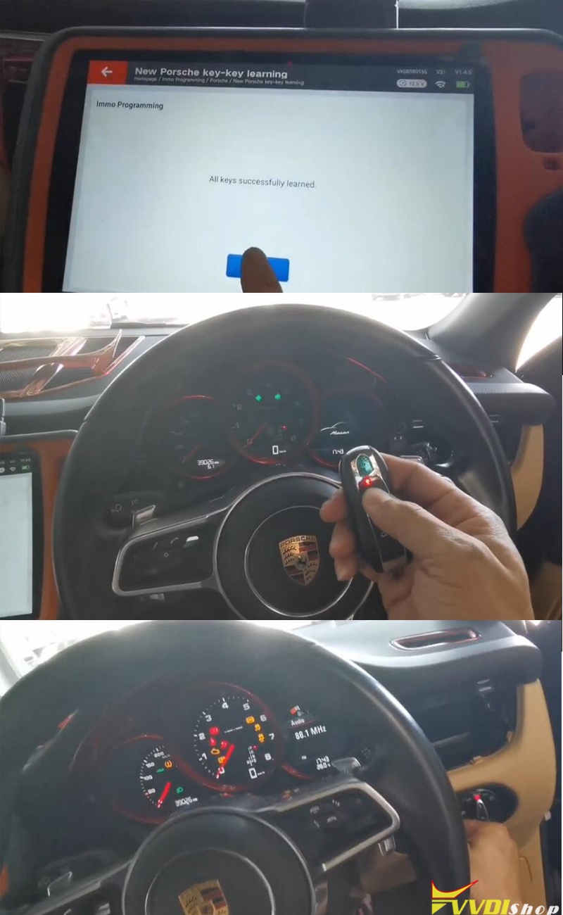 Vvdi Key Tool Plus Add Porsche Macan Smart Key 17