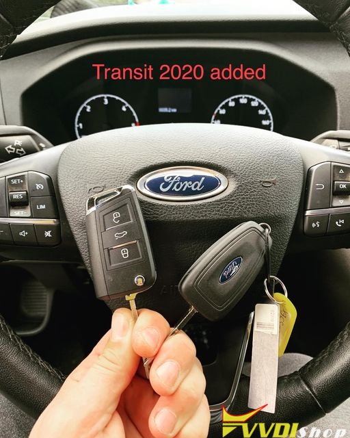 Vvdi Key Tool Plus Ford Transit 2020 Add Key