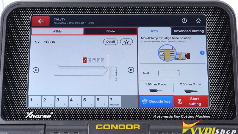 Xhorse Condor Xc Mini Plus Ii Duplicate Honda Civic Integra Key (11)