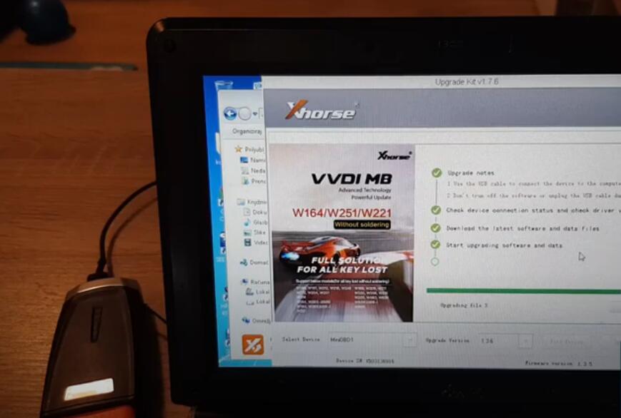 Update Xhorse Vvd Mini Obd Tool 6