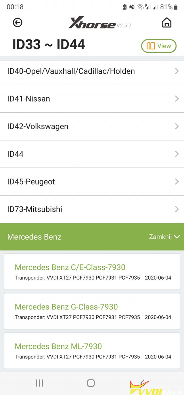Vvdi2 Ford Pcf7935 Try Benz Ml 1