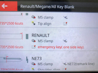 Xhorse Dolphin Renault Emergency Key 3