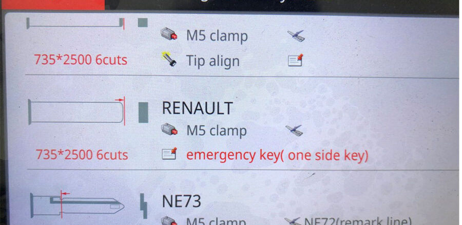 Xhorse Dolphin Renault Emergency Key 3