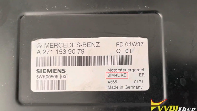 Xhorse Vvdi Mb Bga Tool Renew Mercedes M271 Sim4lke Ecu (1)