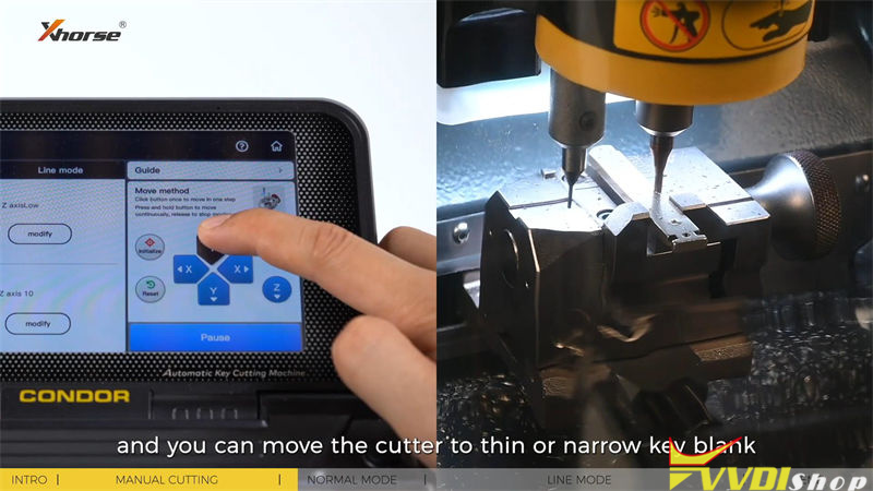 How To Use Xhorse Condor Xc Mini Plus Ii Manual Cutting (4)