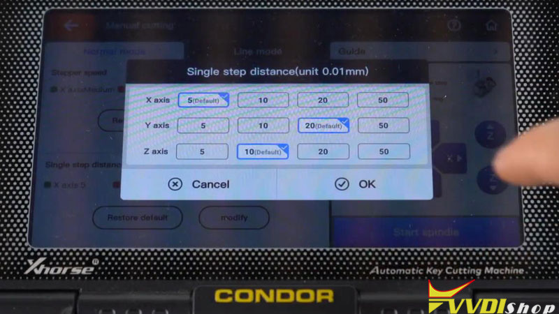How To Use Xhorse Condor Xc Mini Plus Ii Manual Cutting (6)