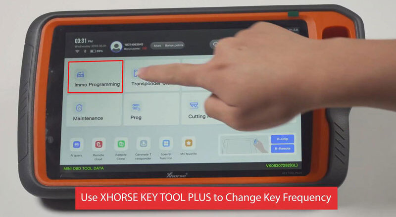 Xhorse Vvdi Key Tool Plus Change Mb Be Key Frequency (1)