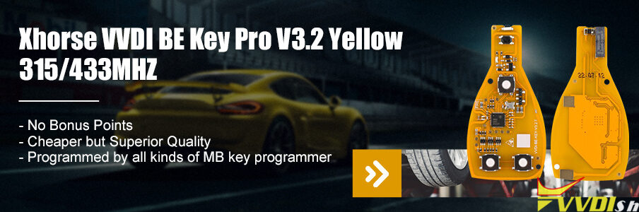 Vvdi Be Key Pro Yellow