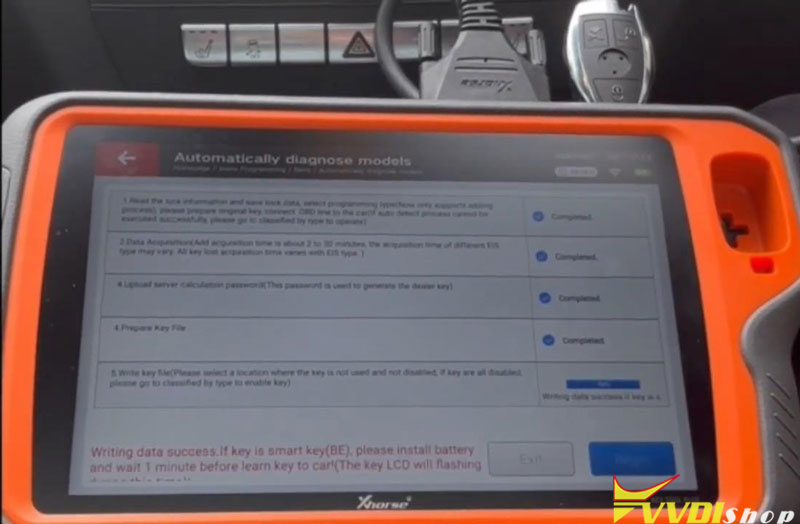 Xhorse Vvdi Key Tool Plus Adds 2013 Benz C63 Amg Be Key (6)