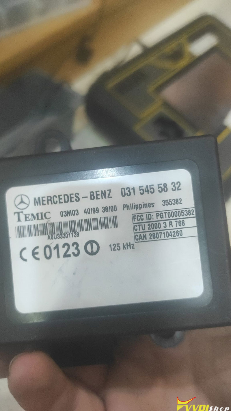 Vvdi Prog Benz Immo Box 2l52h 2