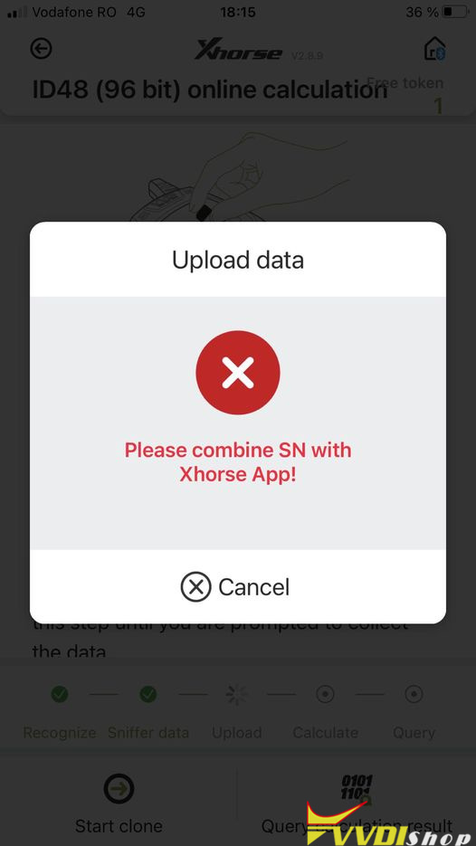 Combine Sn With Xhorse App