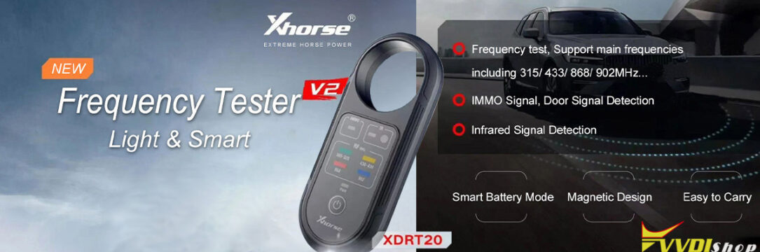 Xhorse New Frequency Tester V2