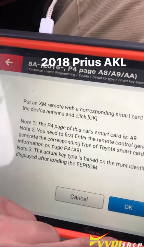 Vvdi Key Tool Plus 2018 Prius Akl 13