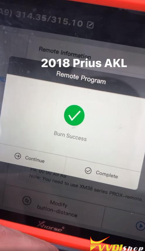 Vvdi Key Tool Plus 2018 Prius Akl 8