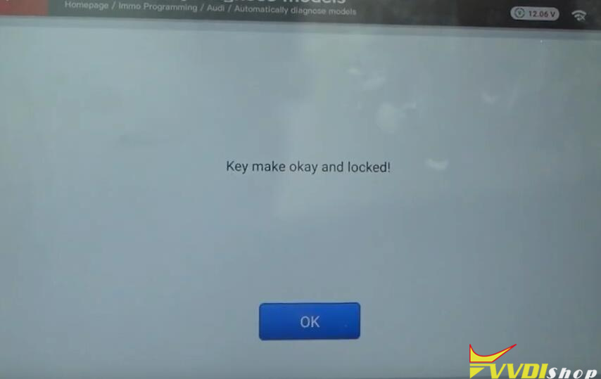 Audi Q3 Add Key Smart Key Using Key Tool Plus 18