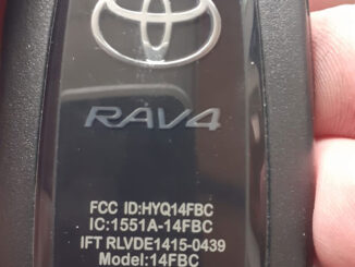 Xhorse Remote 2020 Toyota Rav4 2