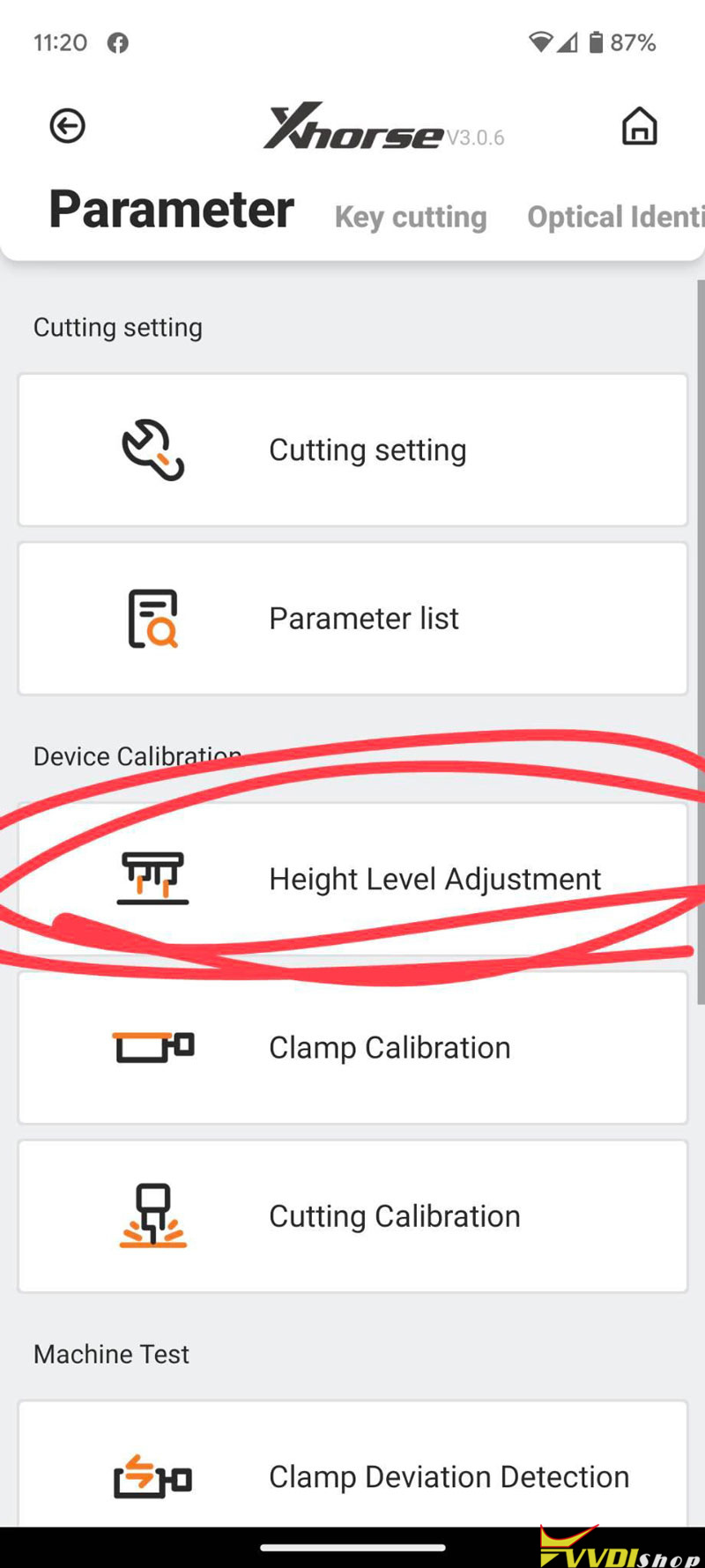 Height Level Adjustment 2