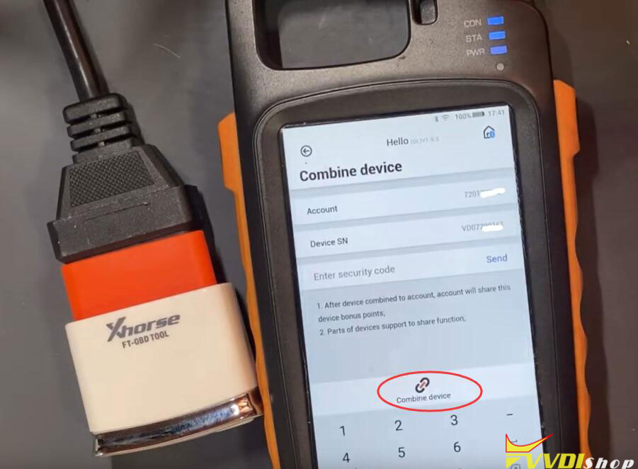 Bind Xhorse Ft Mini Obd Tool With Xhorse App 12