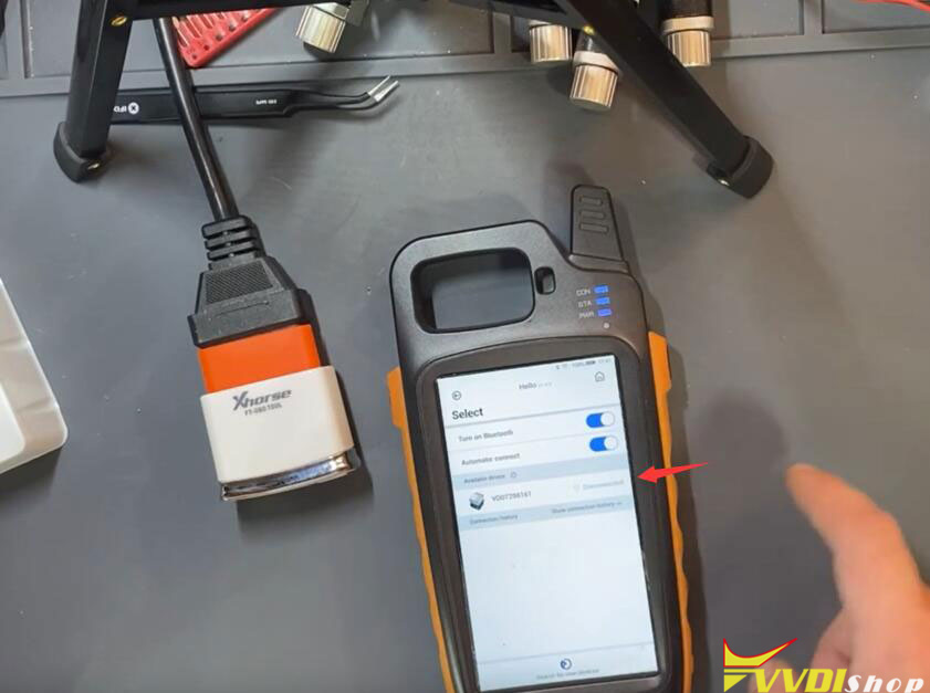 Bind Xhorse Ft Mini Obd Tool With Xhorse App 9