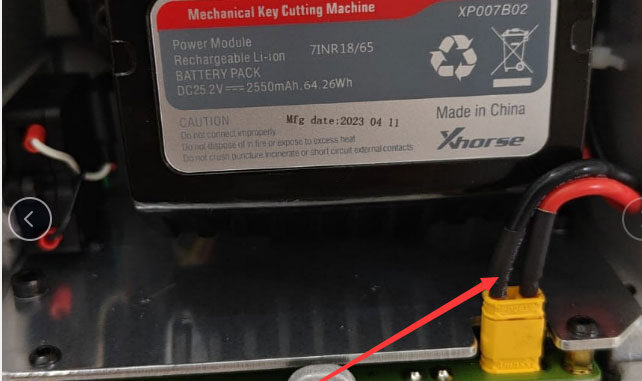 Xhorse Dolphin Xp007 Failed To Charge Battery 4