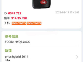 Xhorse Generate Remote For Toyota Smart 6340