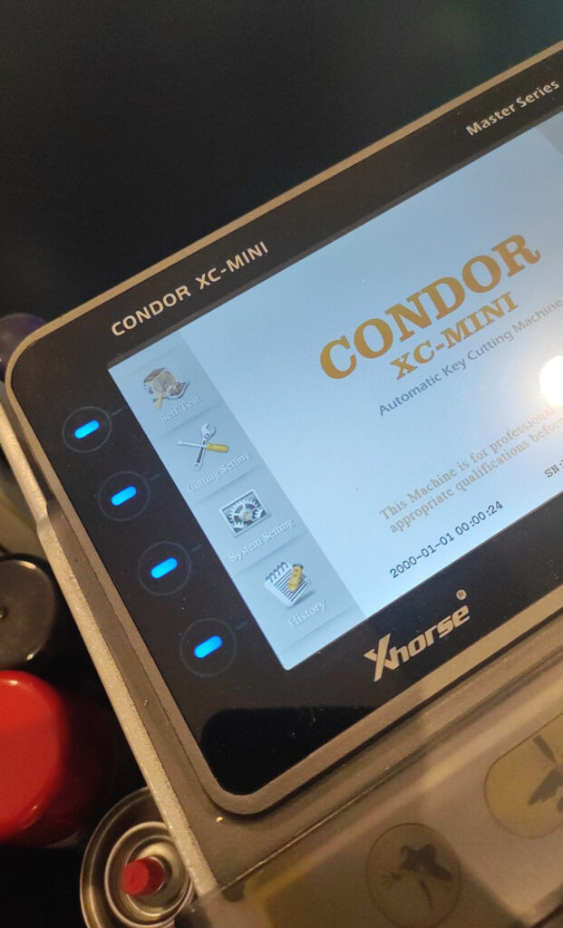 Xhorse Condor Mini Plus Display Wrong Time Solution