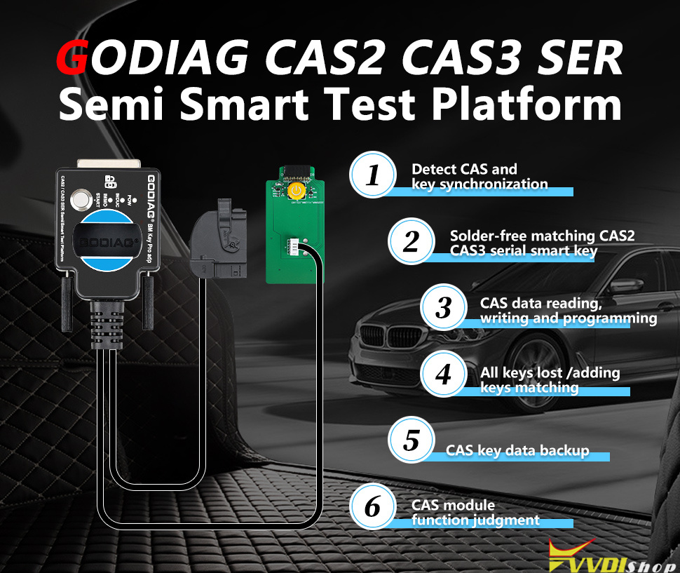 Godiag Bmw Cas2 Test Platform 1