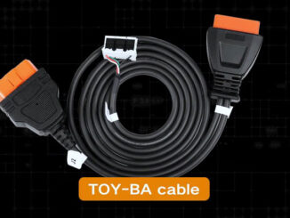 Xhorse Toyota Ba All Keys Lost Cable Operation Guide (1)