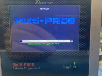 Xhorse Multi Prog Write File Error 1