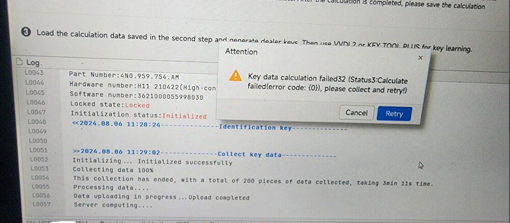 Vvdi Mlb Tool Key Calculate Data Failed