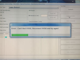 Vvdi2 7.5.0 Device Not Found 2