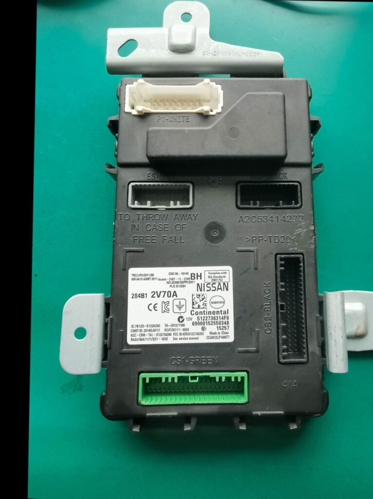 Vvdi Prog Nissan BCM 5M48H Pinout 2