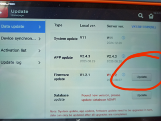 Xhorse Key Tool Midi Firmware Update Failed 1
