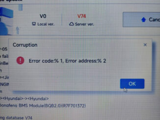 Xhorse Multi Prog Error Code 1 Error Address 2